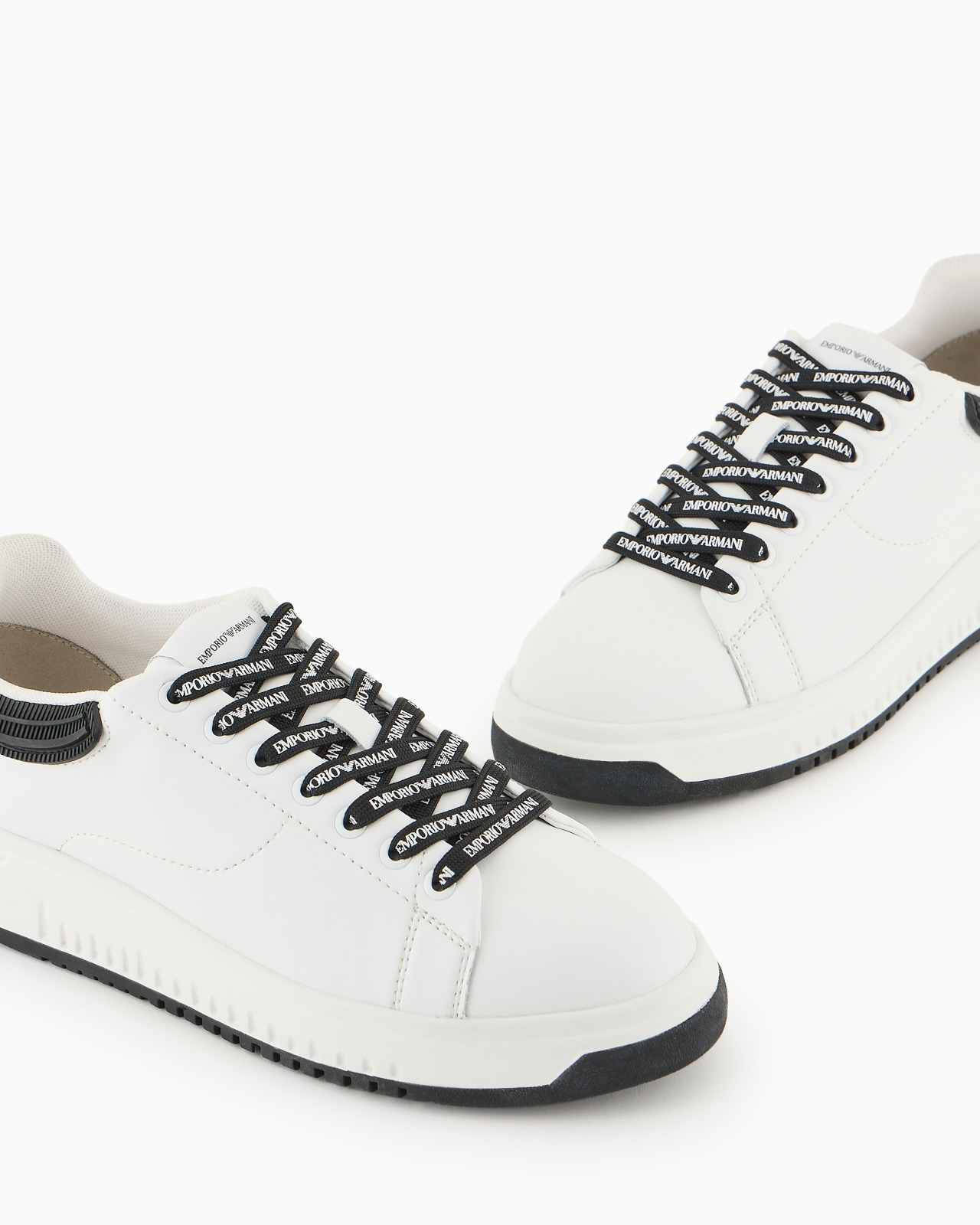 Leather sneakers with rubber backs - 5