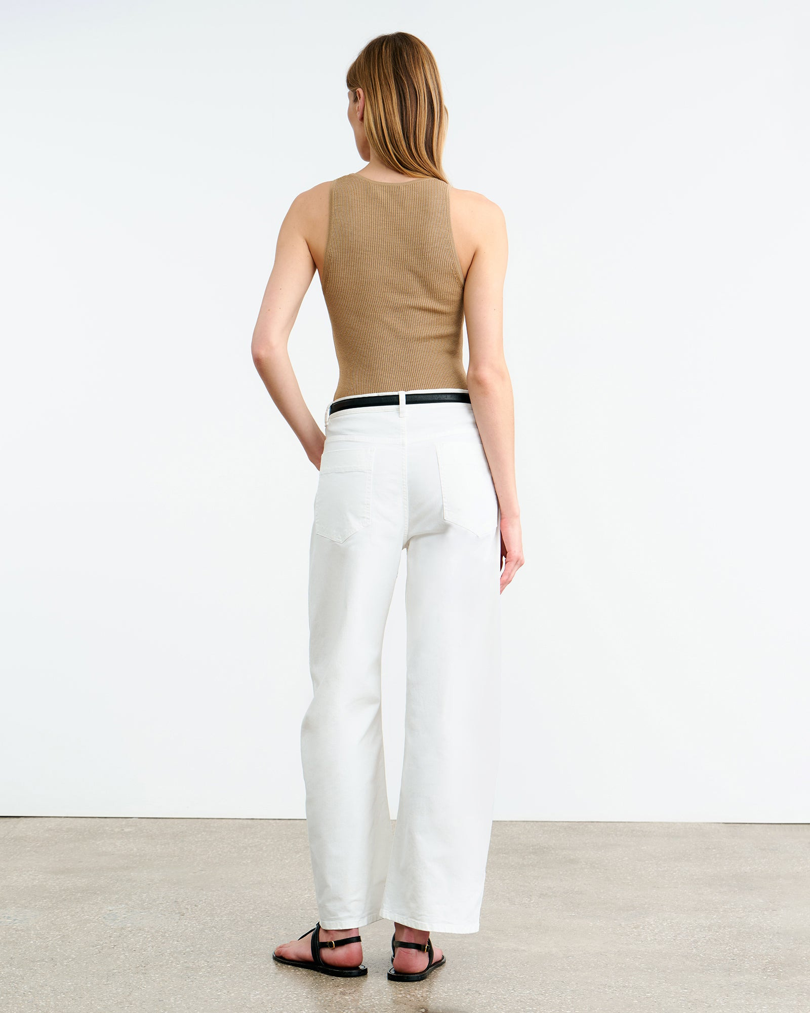 LOTTIE SILK KNIT TANK - 5