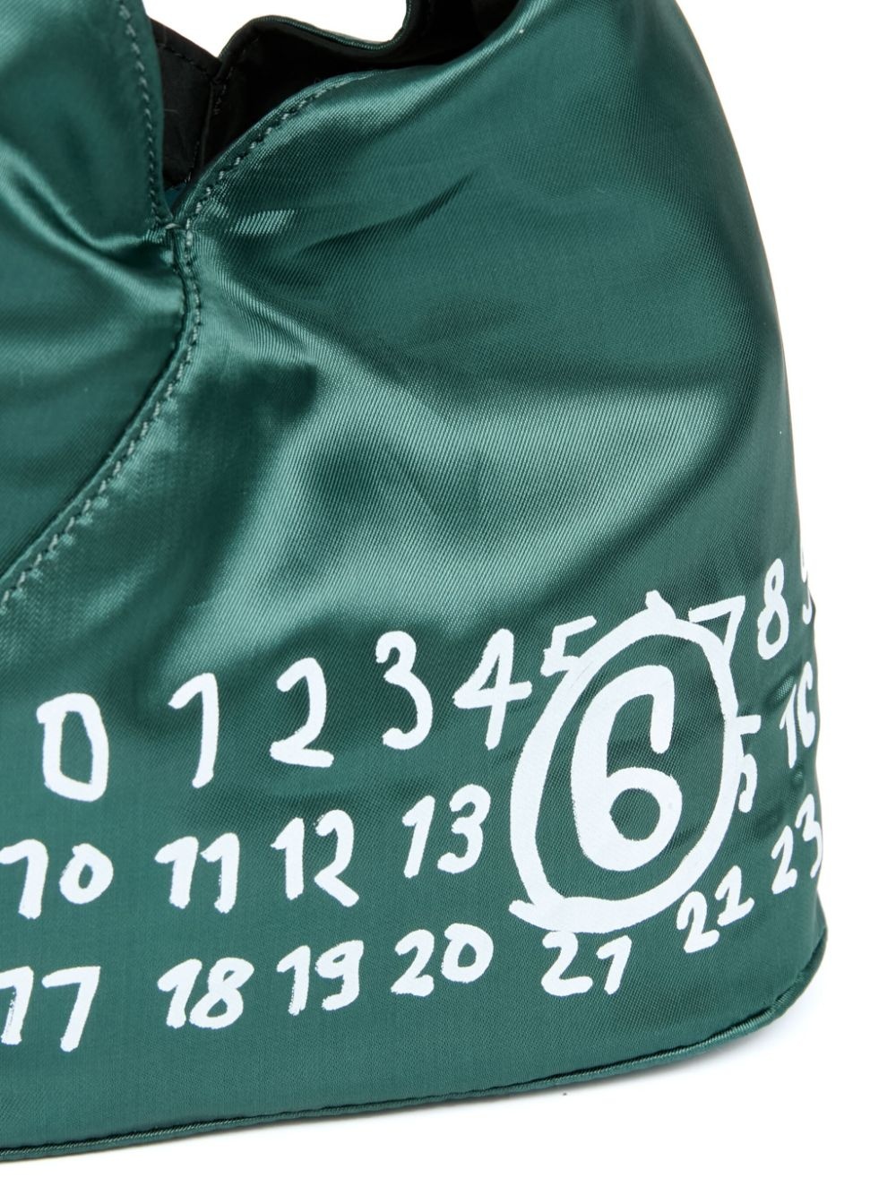 MM6 Maison Margiela Japanese logo-print satin crossbody bag