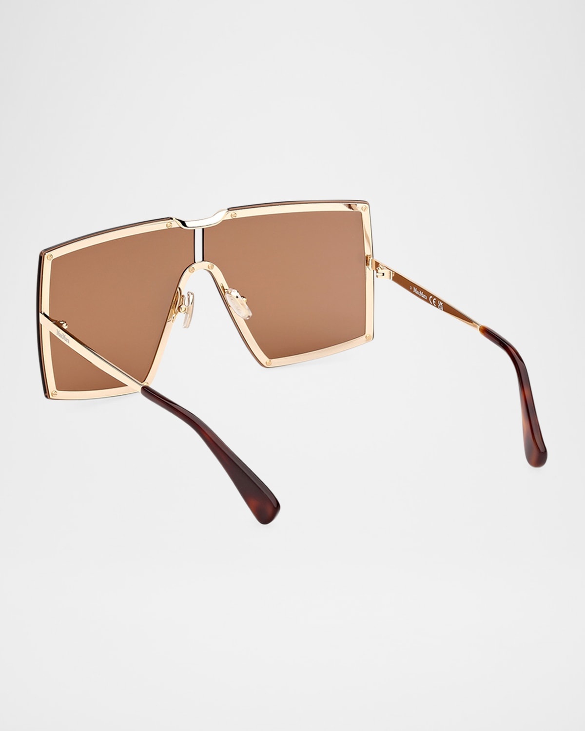 Shield Metal Sunglasses - 2