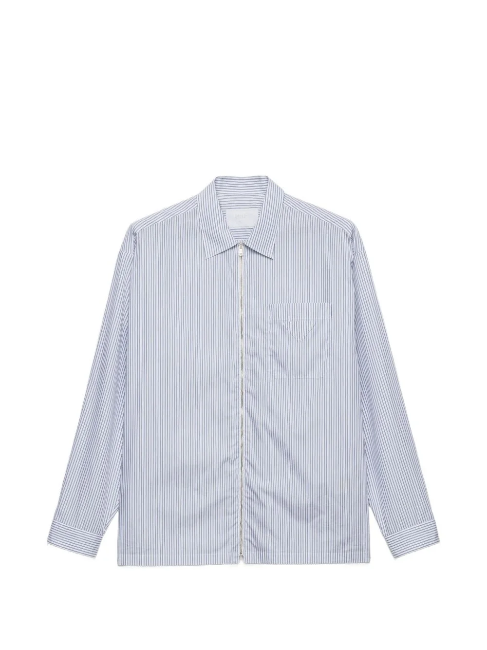 cotton zipper shirt - 1