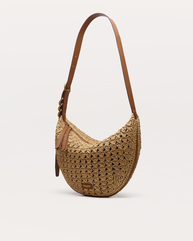 Mercer Medium Hobo
Open-Weave Straw 3