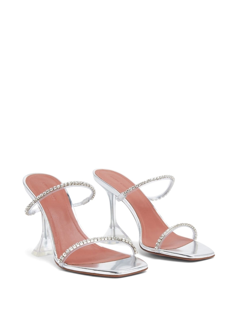 Gilda 95mm clear heel sandals - 5