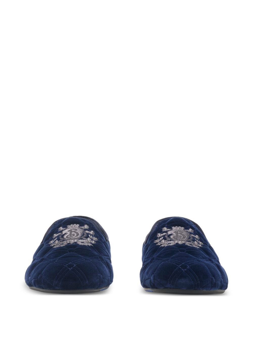 Estate quilted crest loafers - 2
