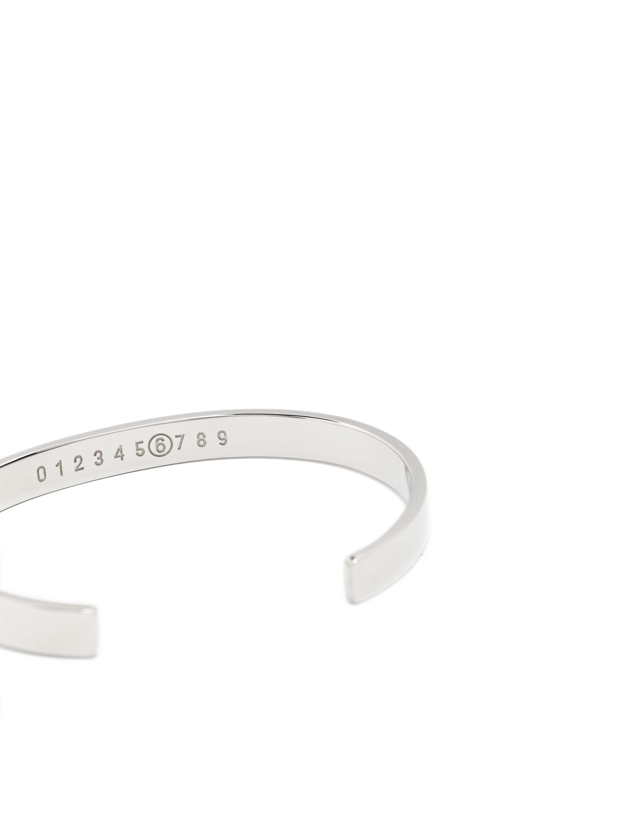 Numeric engraved cuff bracelet - 3