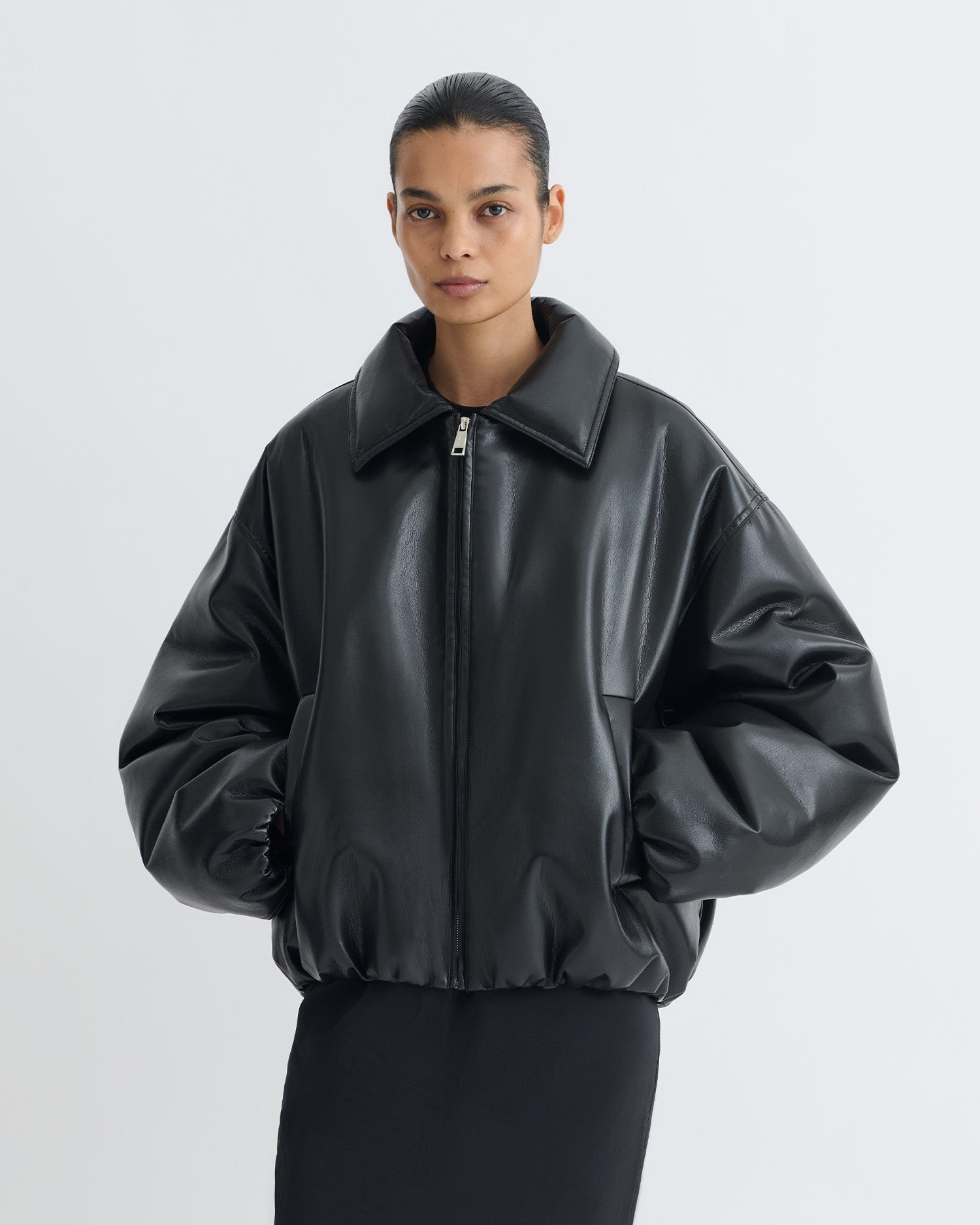 Padded Okobor™ Alt-Leather Jacket - 2