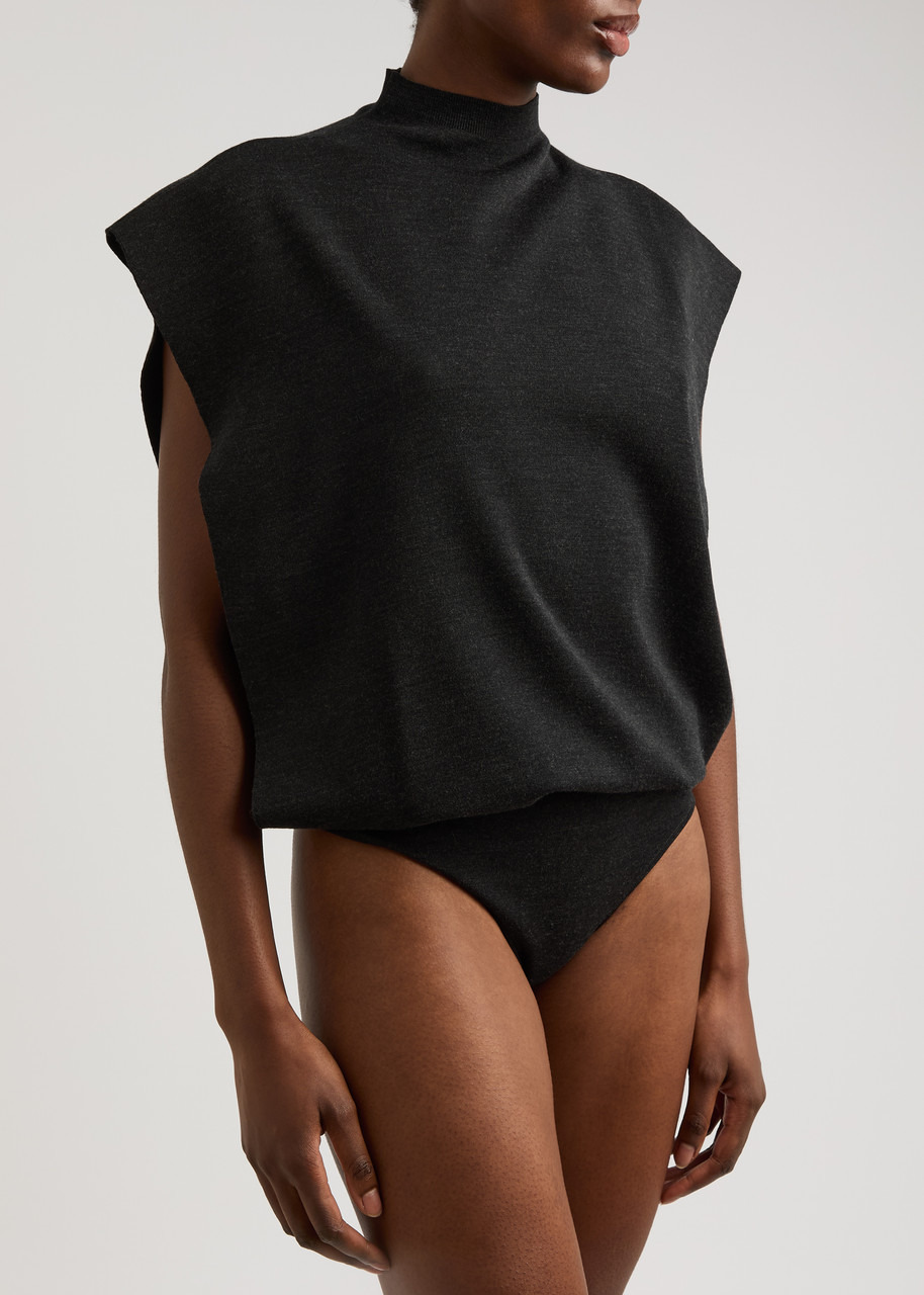 Alaïa Wool Bodysuit - 2