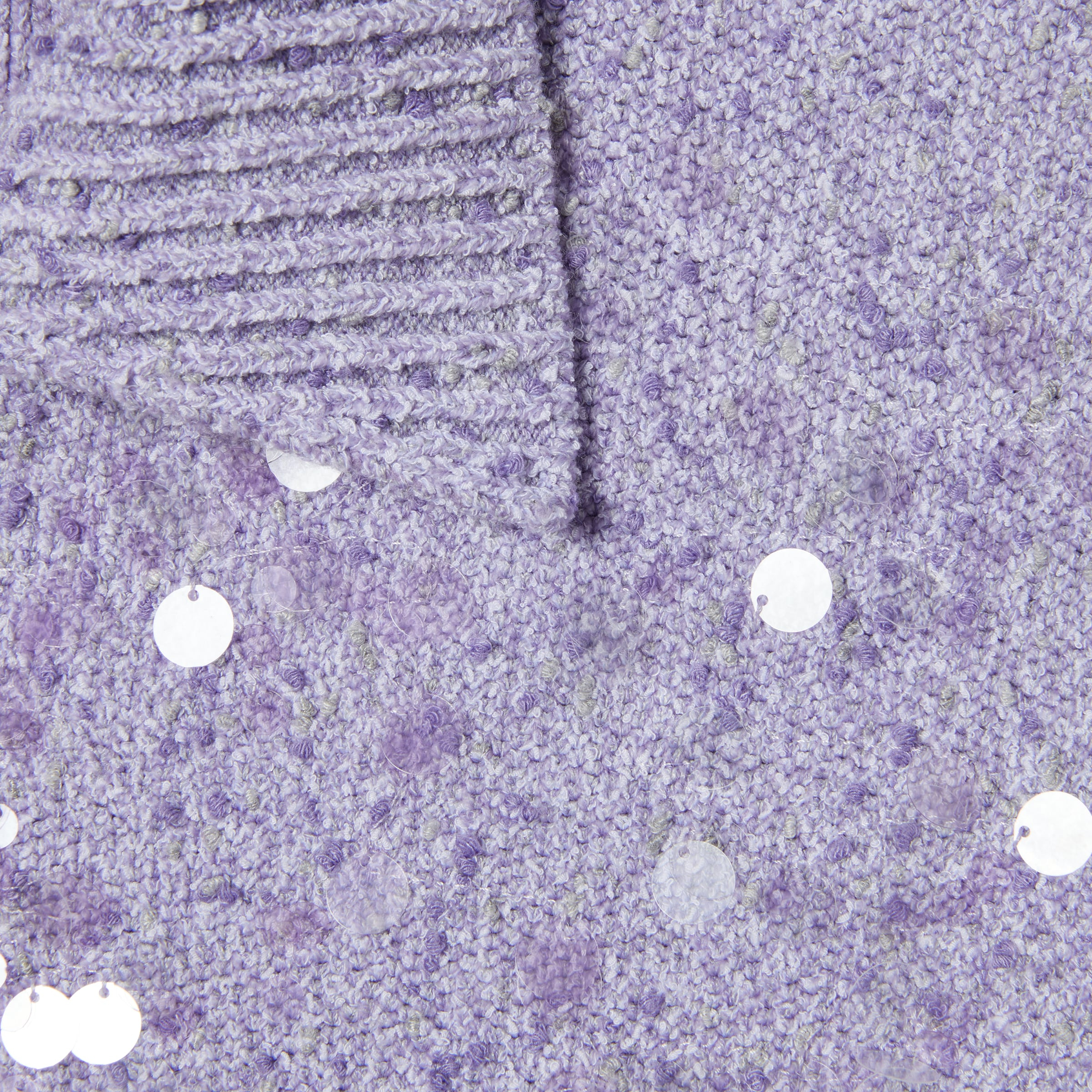Embroidered sequin polo dress - 6