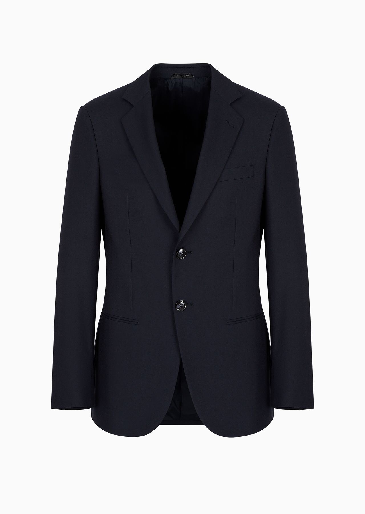 GIORGIO ARMANI George line single-breasted jacket in cashmere | REVERSIBLE