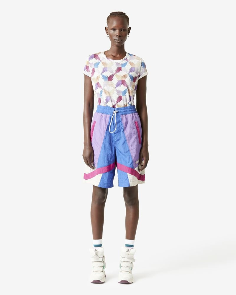 Isabel Marant MILTON OVERSIZED SHORTS outlook