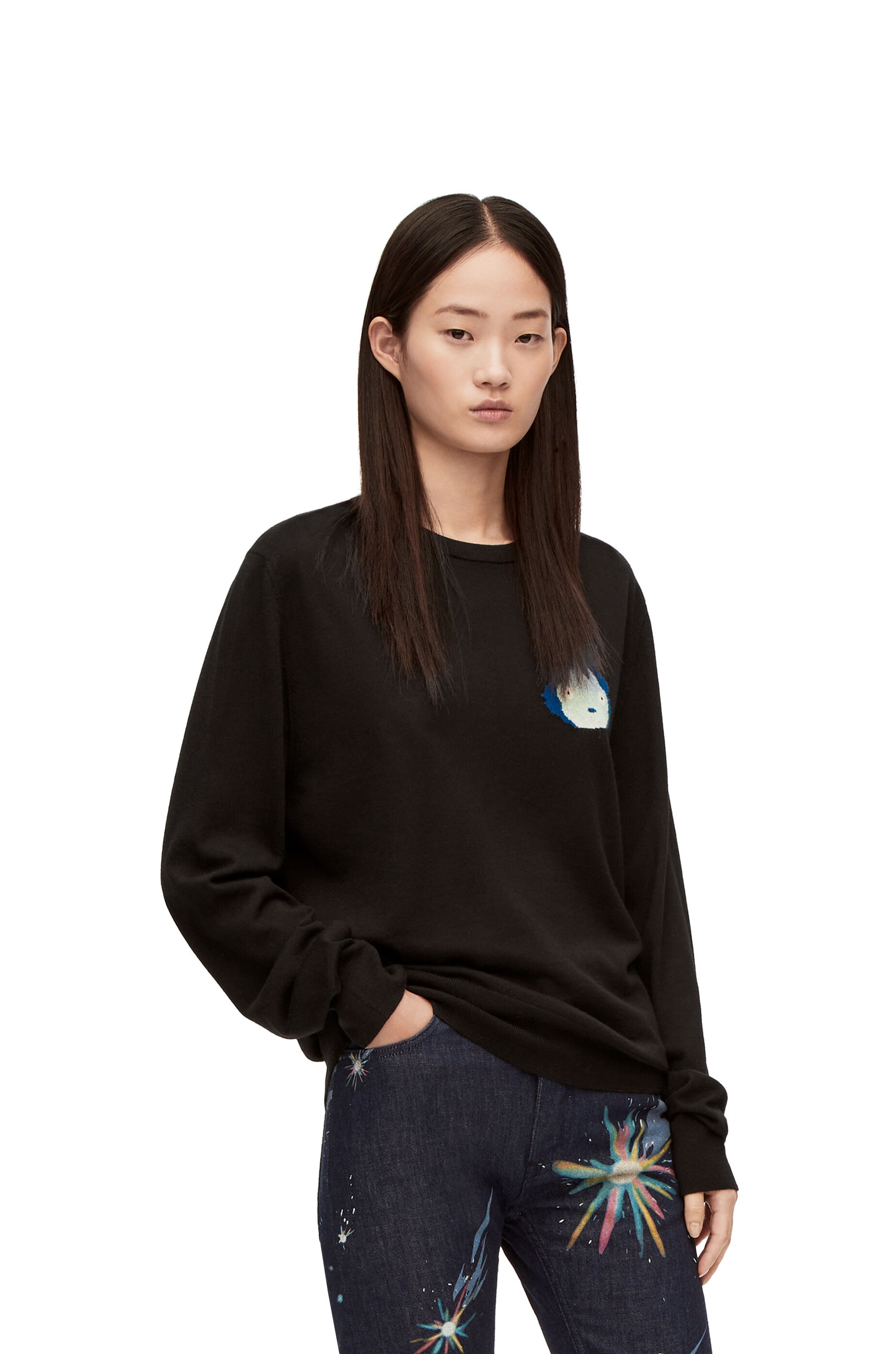 Calcifer sweater in wool - 3