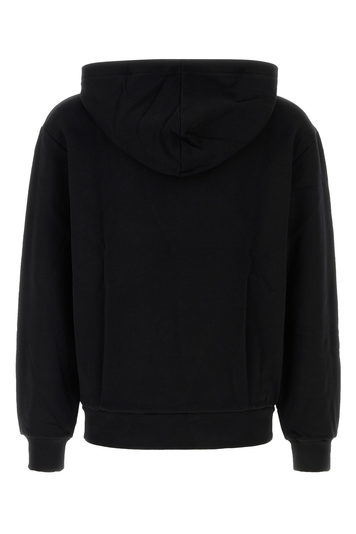 Black cotton sweatshirt - 2