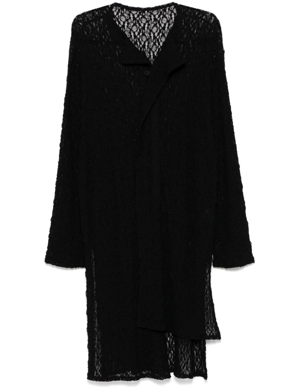 asymmetrical coat - 1