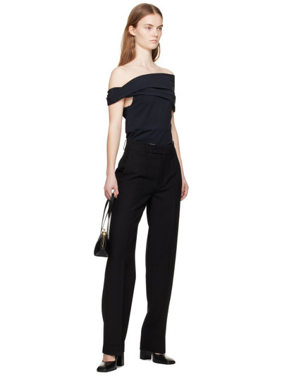RÓHE Black Tailored Trousers outlook