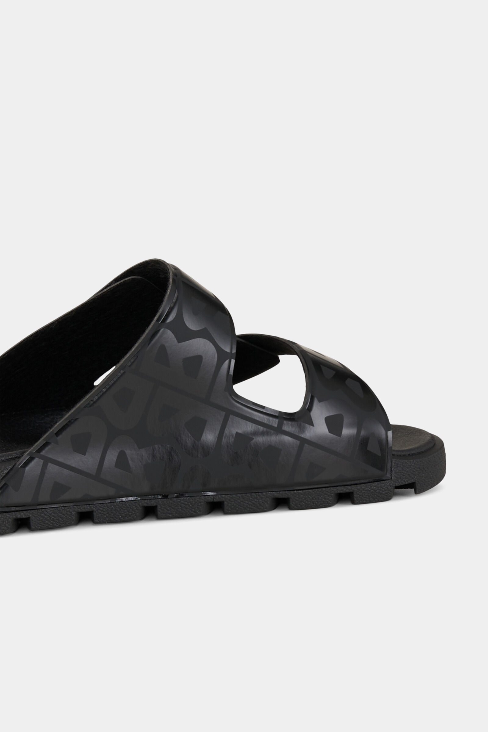 Biarritz Slides in Black - 7