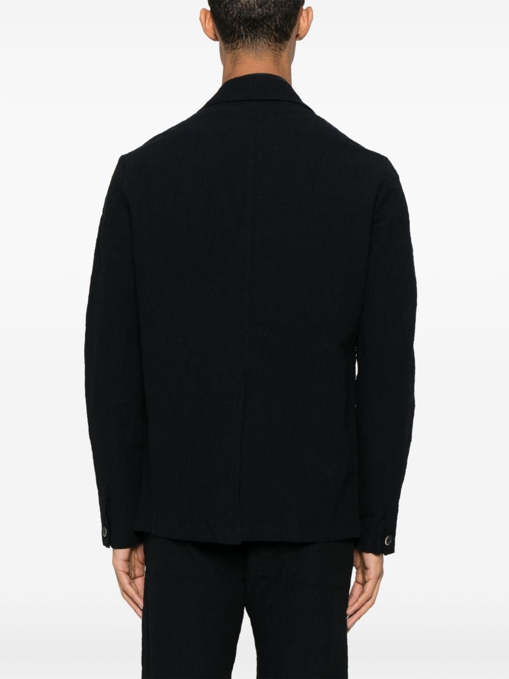 textured blazer - 4