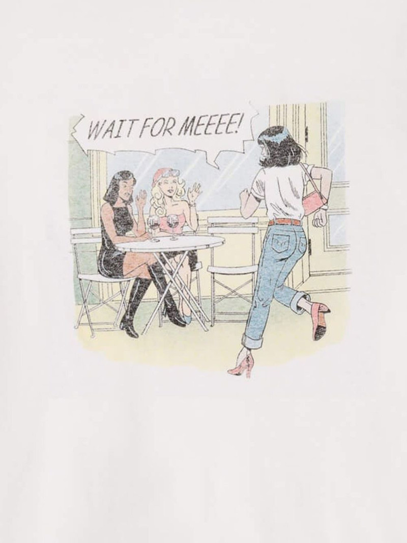 RE/DONE illustration-print T-shirt outlook