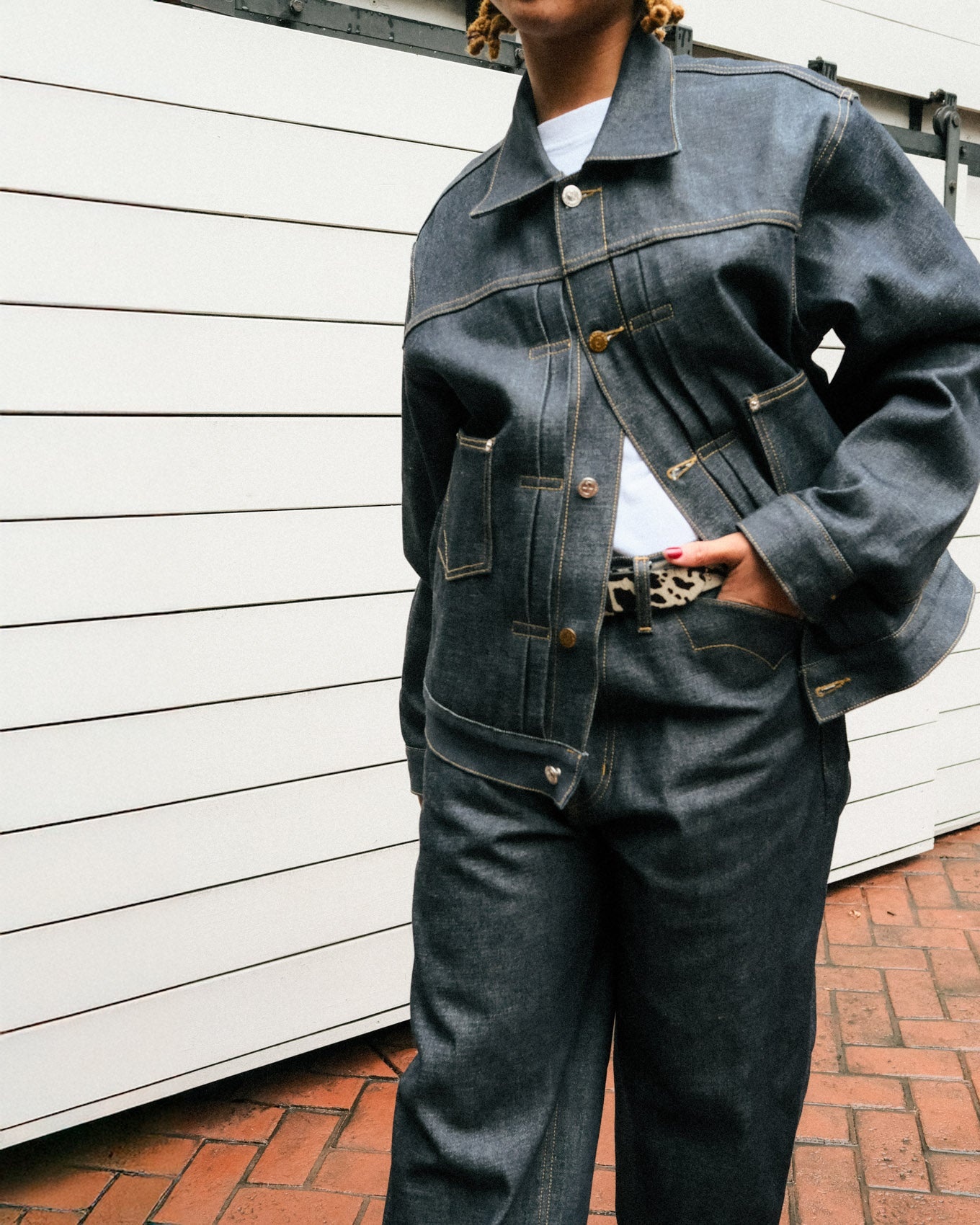 Brain Dead x A.P.C. Type 00 Selvedge Denim Pant - Indigo - 8
