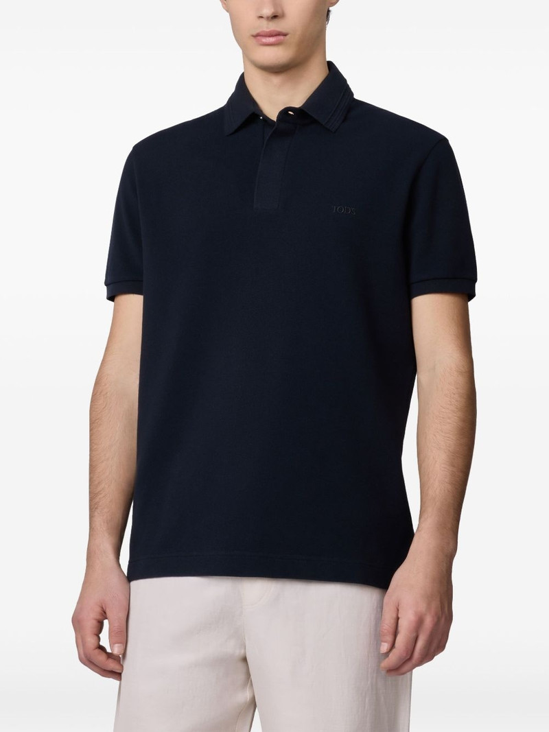Tod's cotton polo shirt outlook