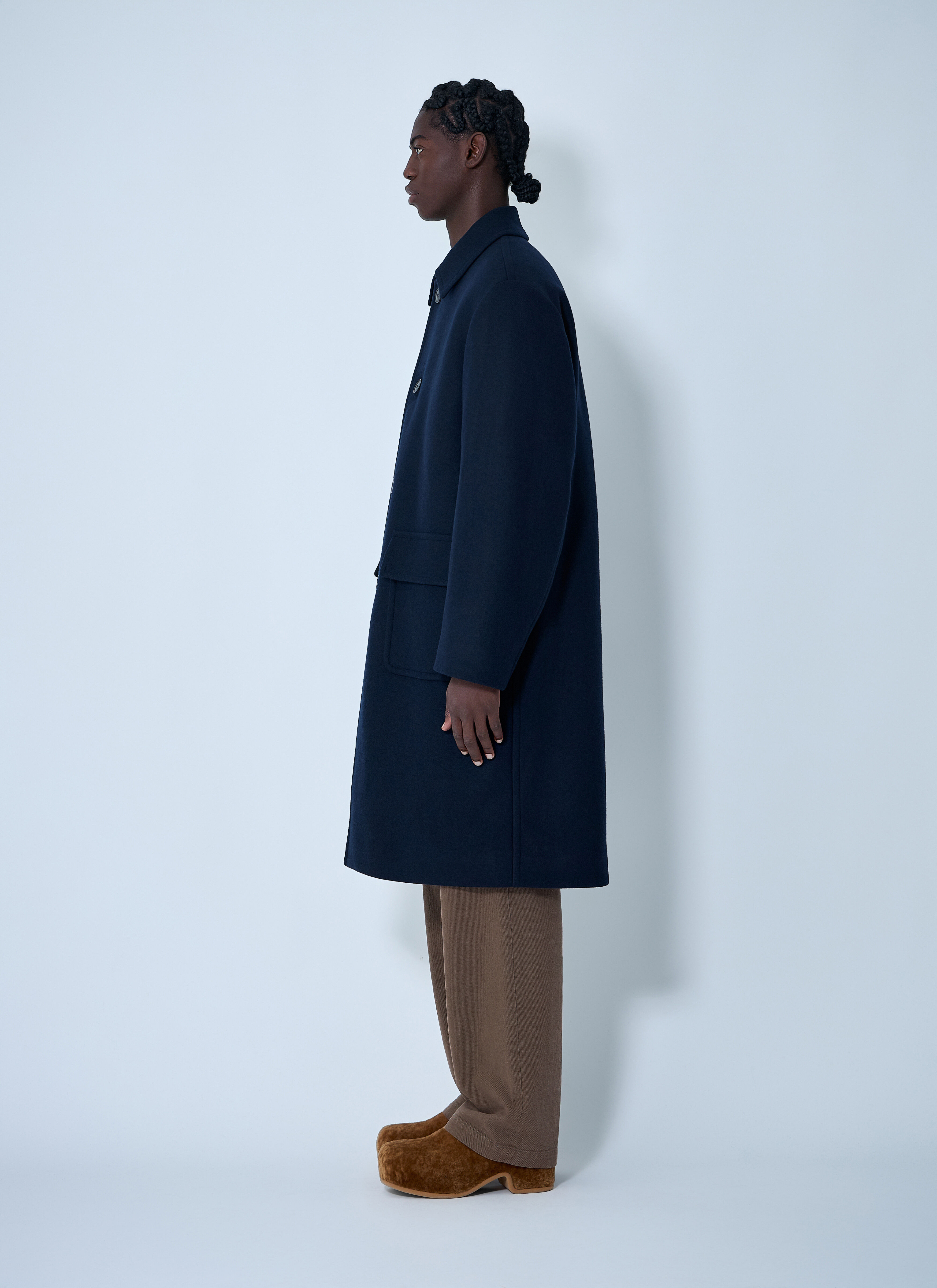 Wool-Blend Coat - 3