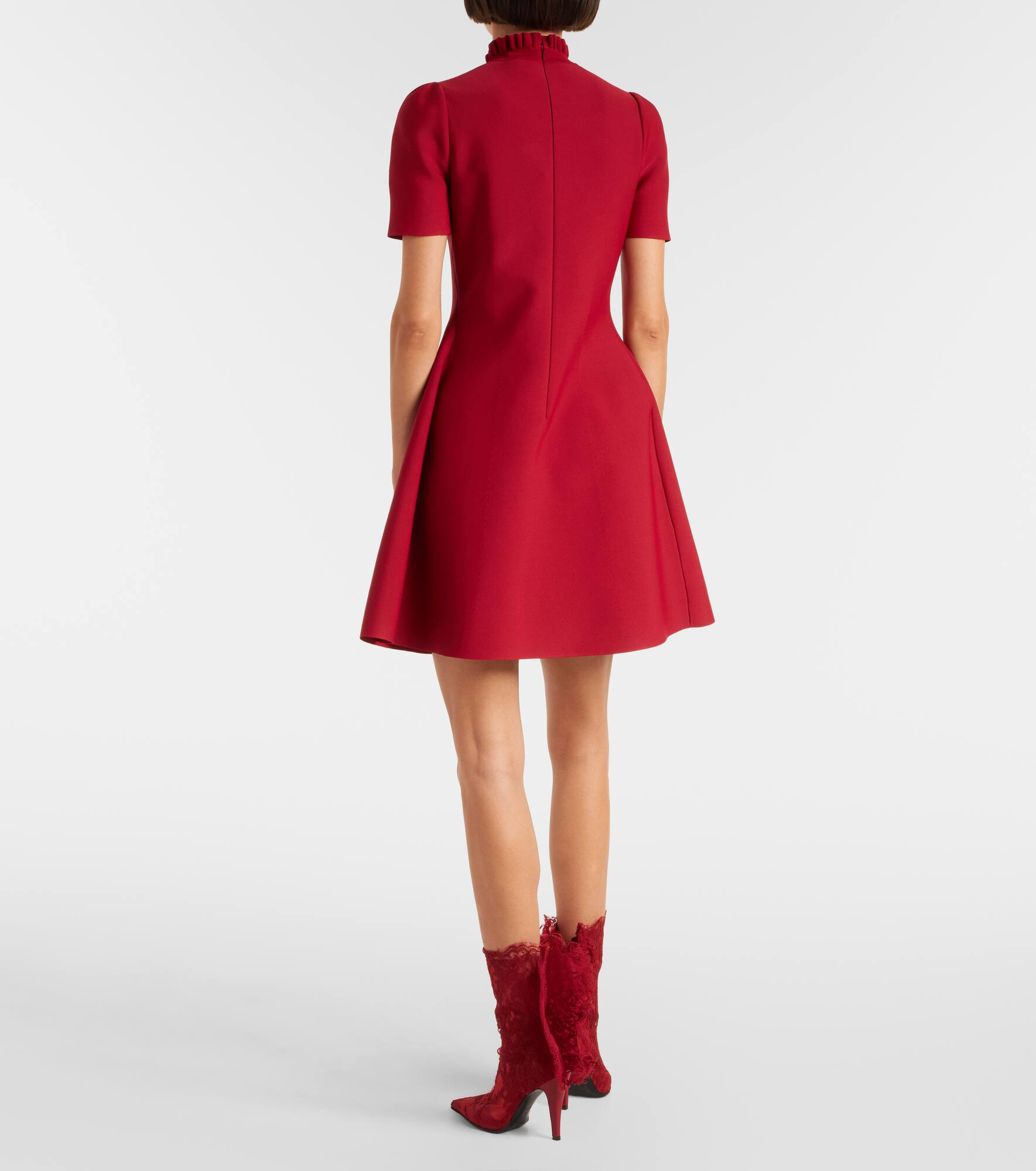 Lace-trimmed minidress - 3