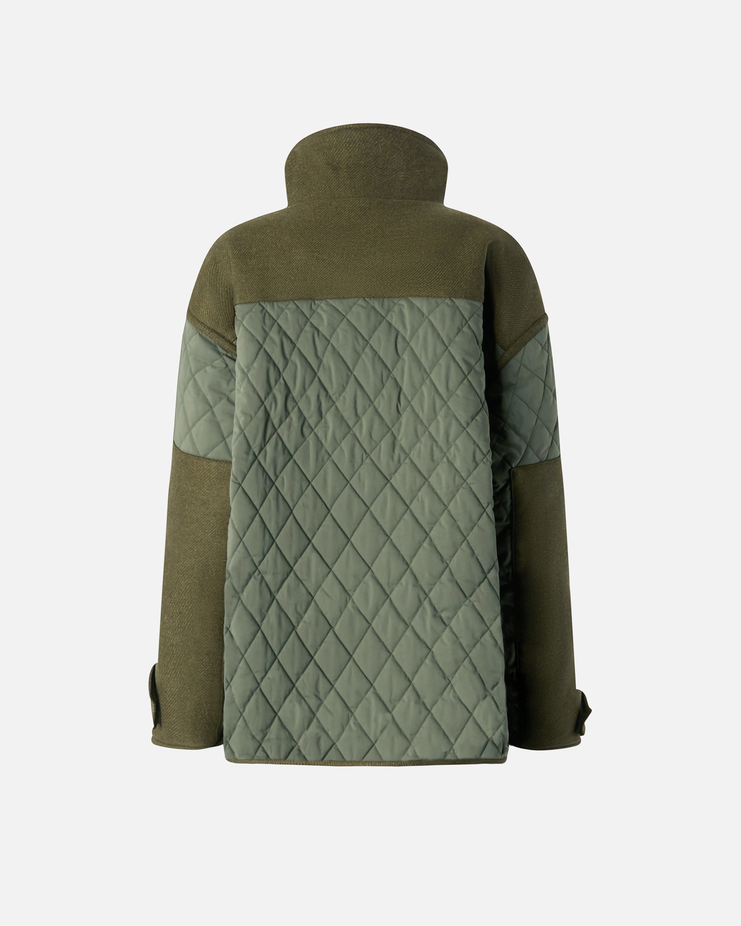 QUILTED PARKA WITH FELT DETAILS - 6