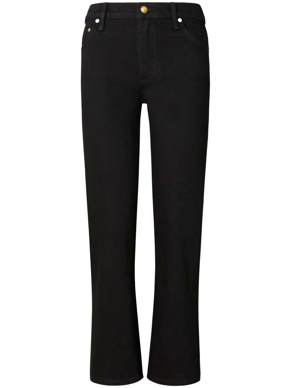cropped flared jeans - 1