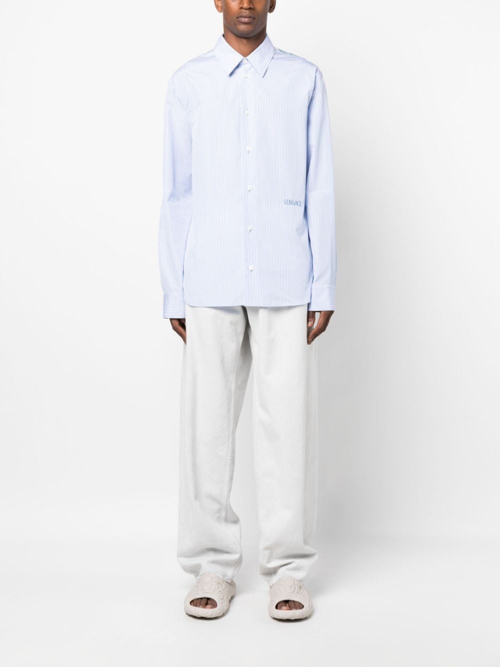 Seashell Baroque striped shirt - 2