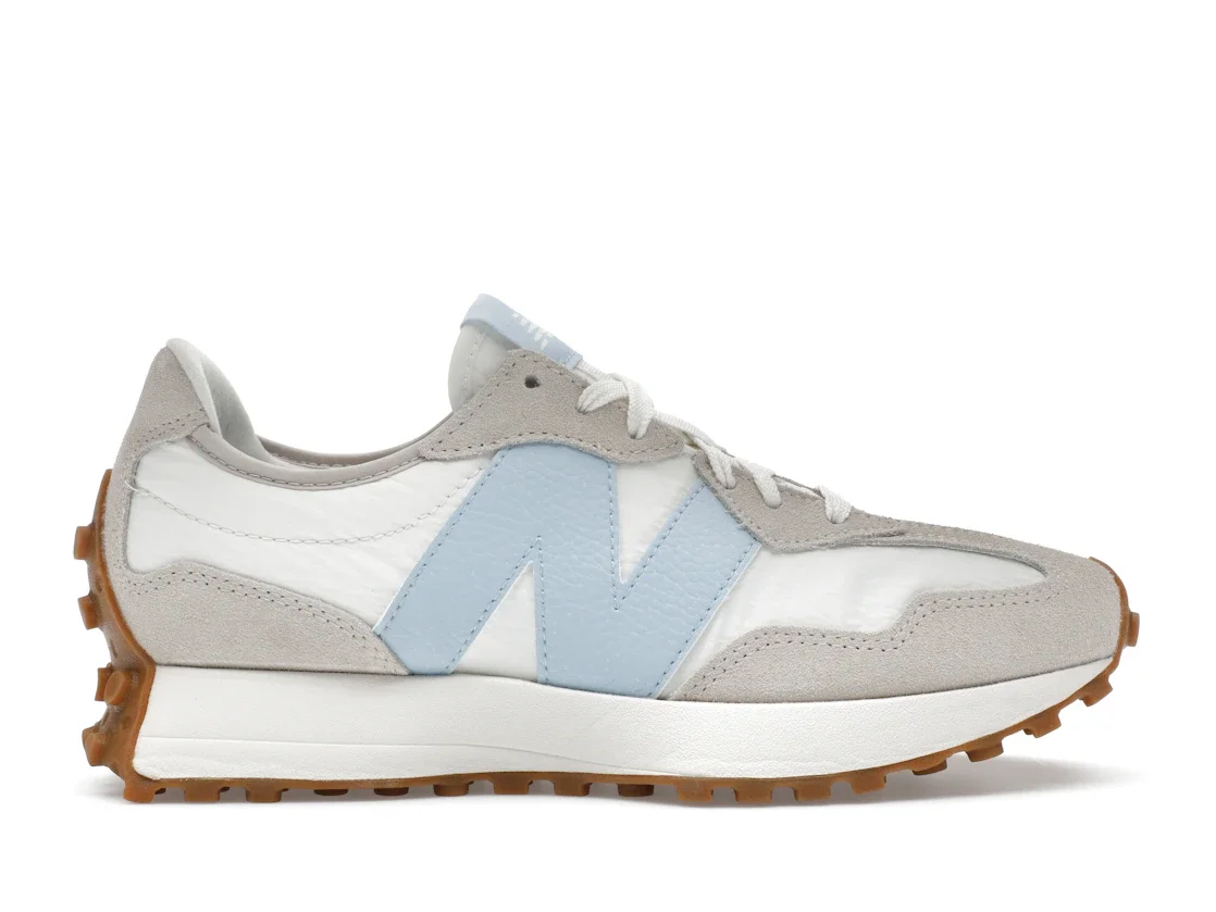 New Balance 327 Timberwolf Sea Salt Light Chrome Blue (Women's) - 1