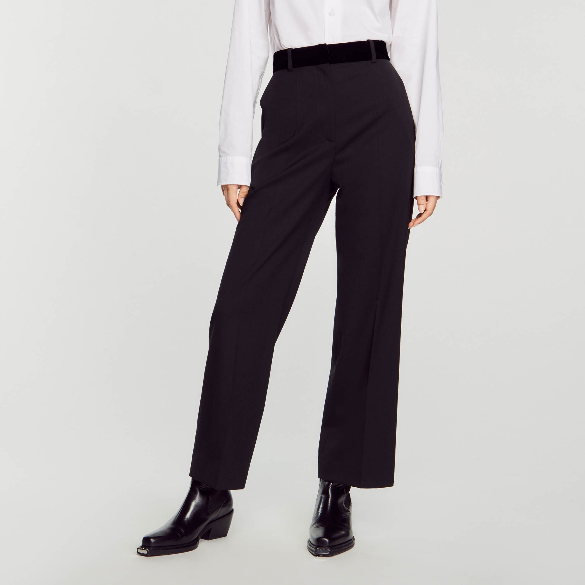 STRAIGHT-LEG PANTS - 5