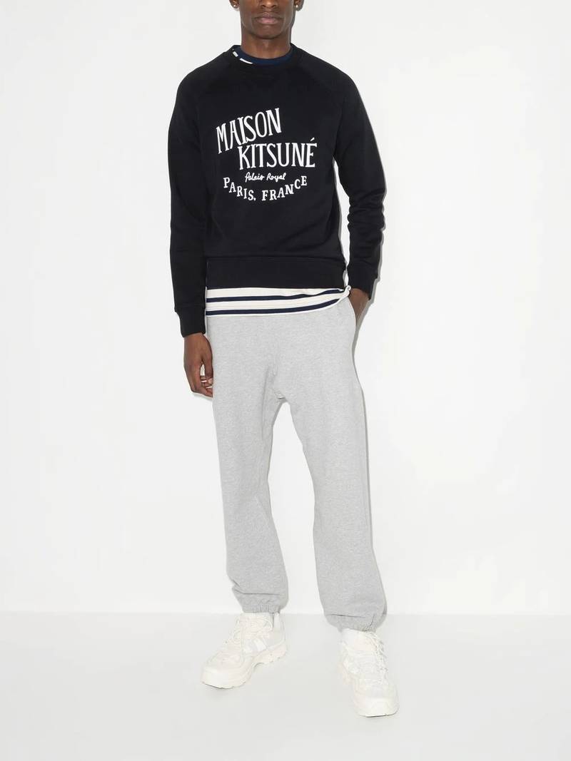 logo-print long-sleeve sweatshirt 3
