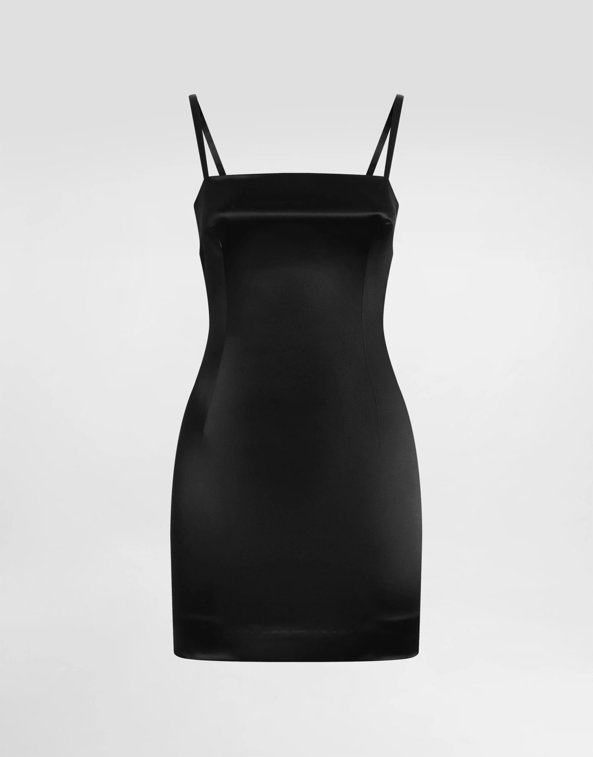 Stretch satin dress - 1