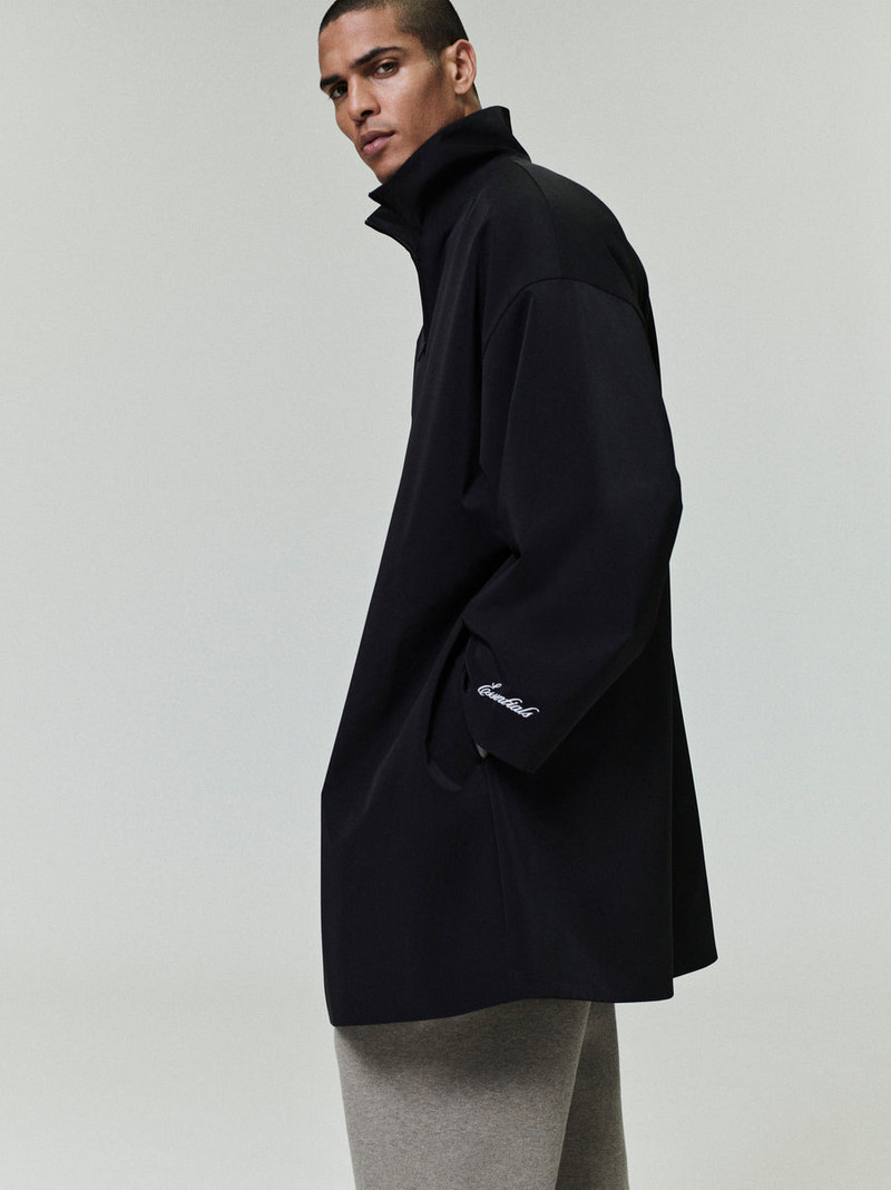 Sporty Nylon High Neck Jacket 4