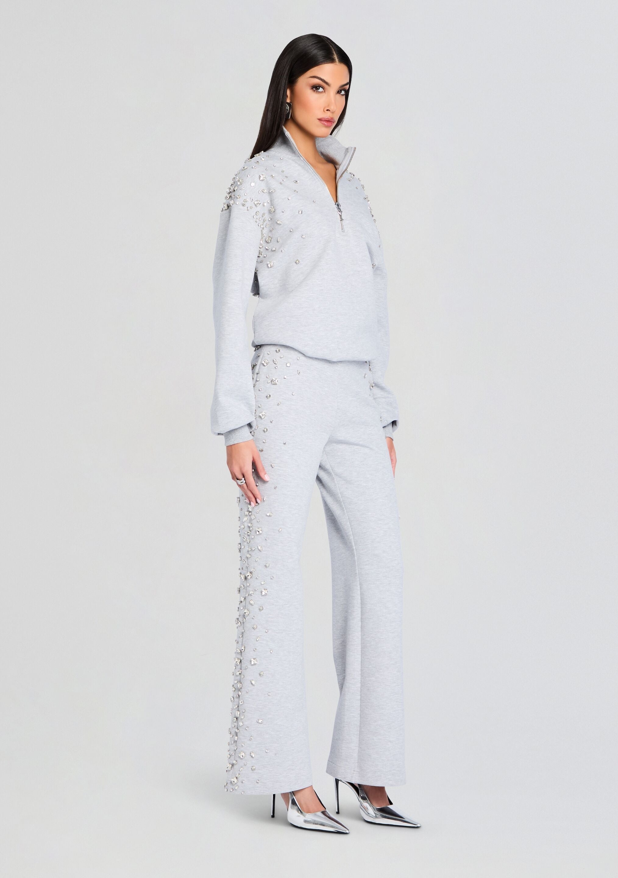 CARSYN EMBELLISHED SWEATPANT - 4