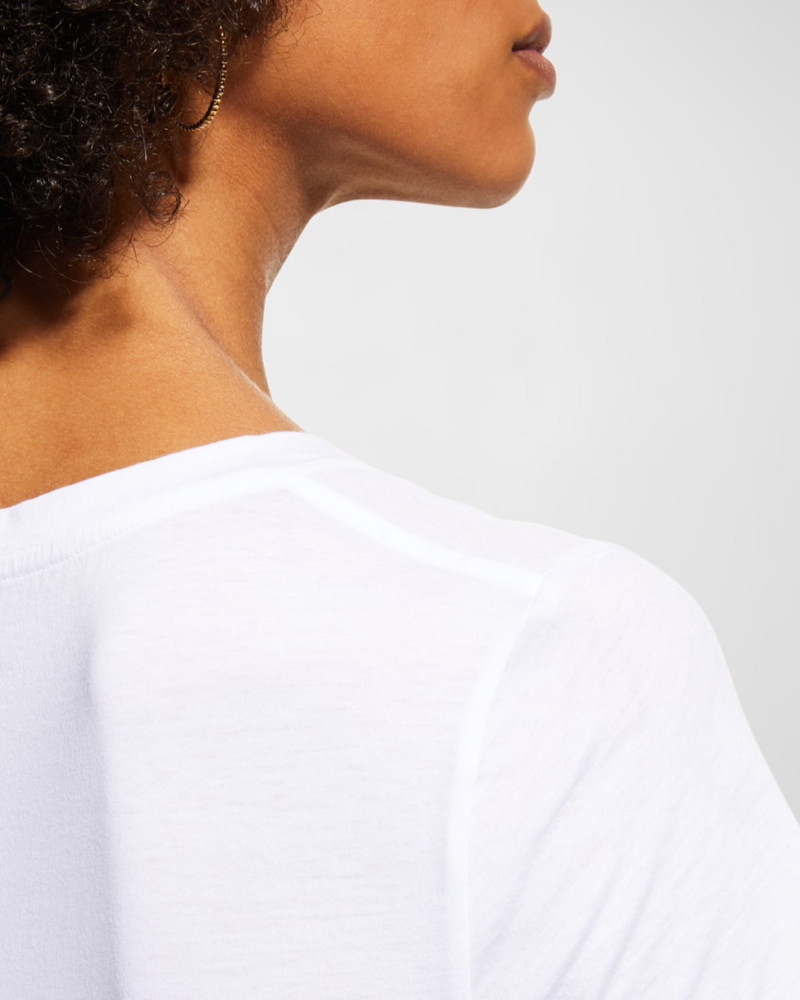 Essential Pima Cotton V-Neck Tee 7
