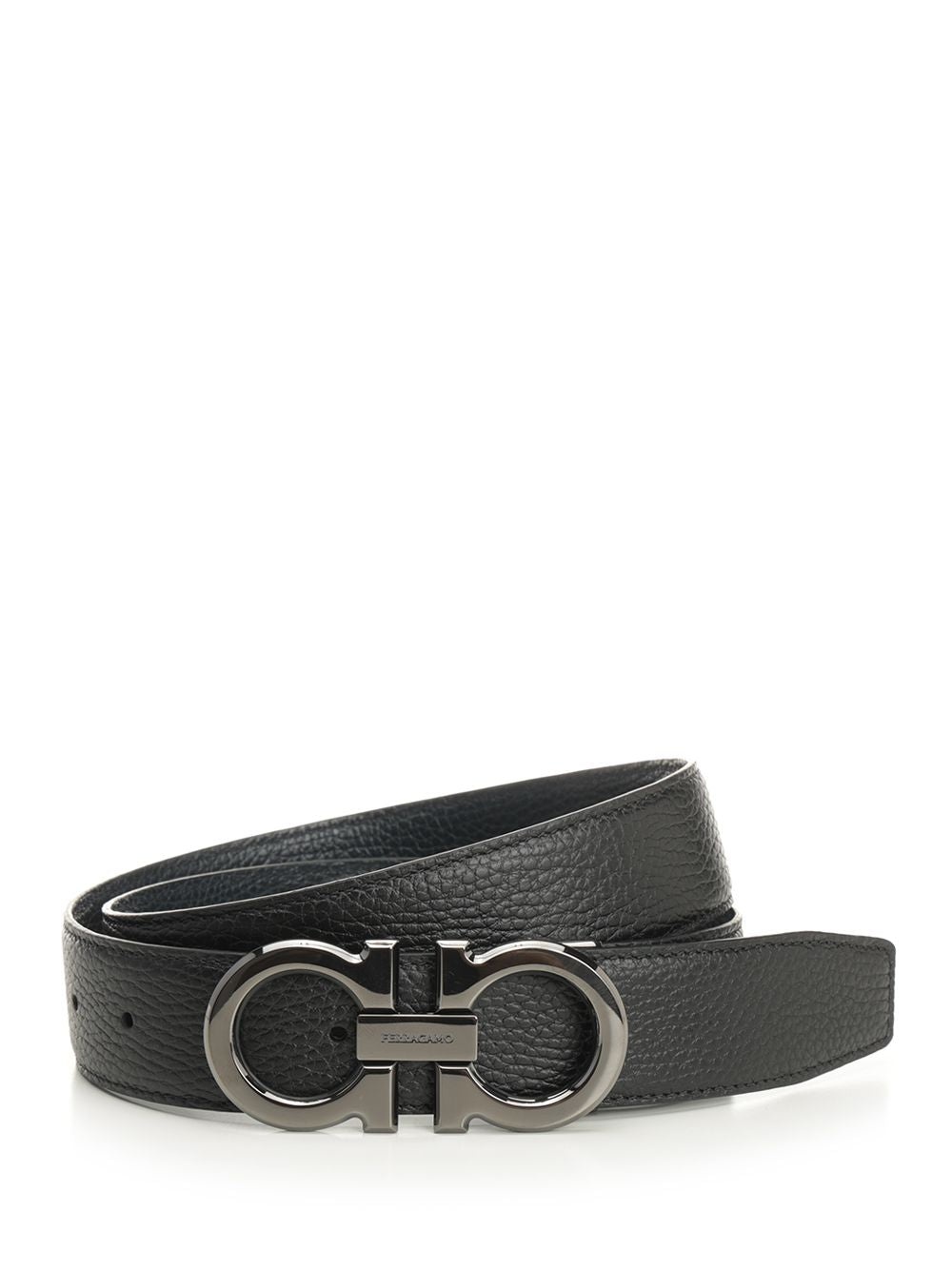 Double Adjus Classic Double Gancino Belt Belts Black - 1