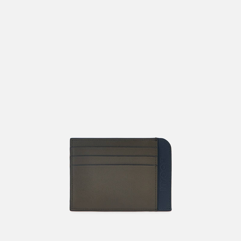 Credit Card Holder Grey Blue 1
