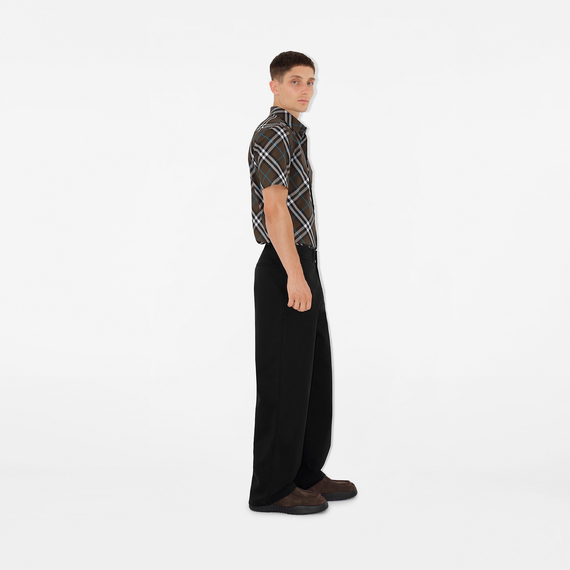 Regular Fit Check Cotton Shirt - 3