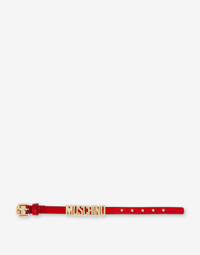 Moschino CRYSTAL LETTERING BRACELET outlook