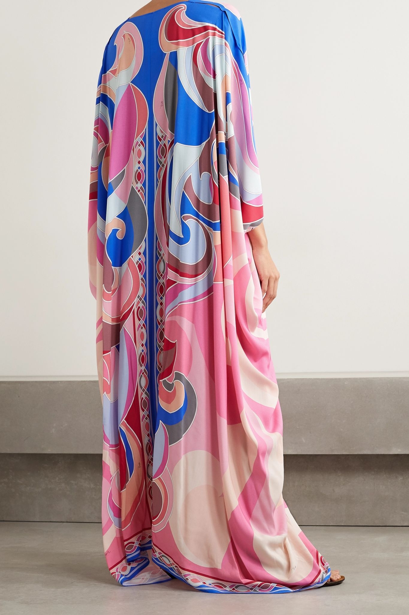 Printed woven kaftan - 3