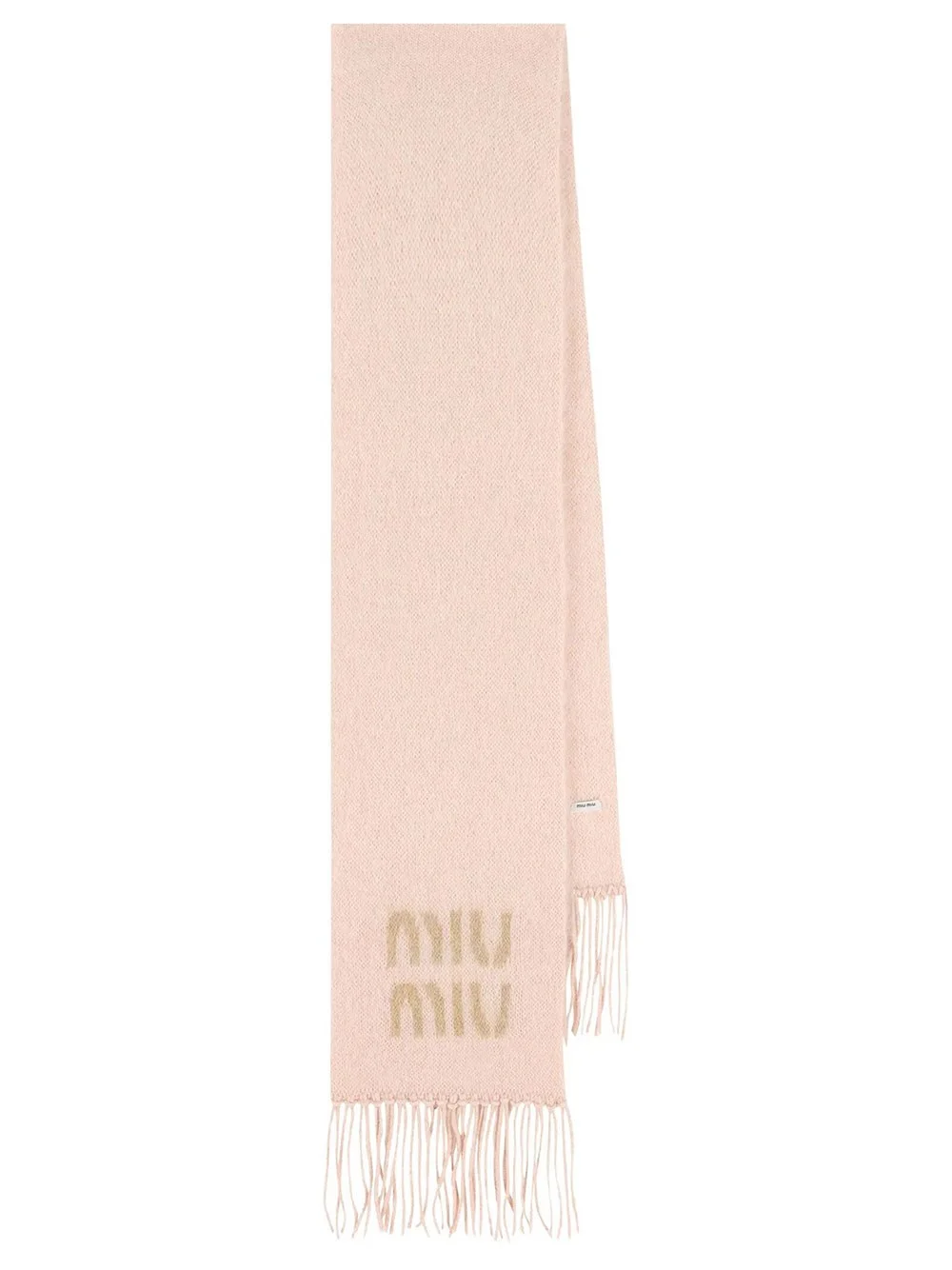 Wool and mohair scarf - 1