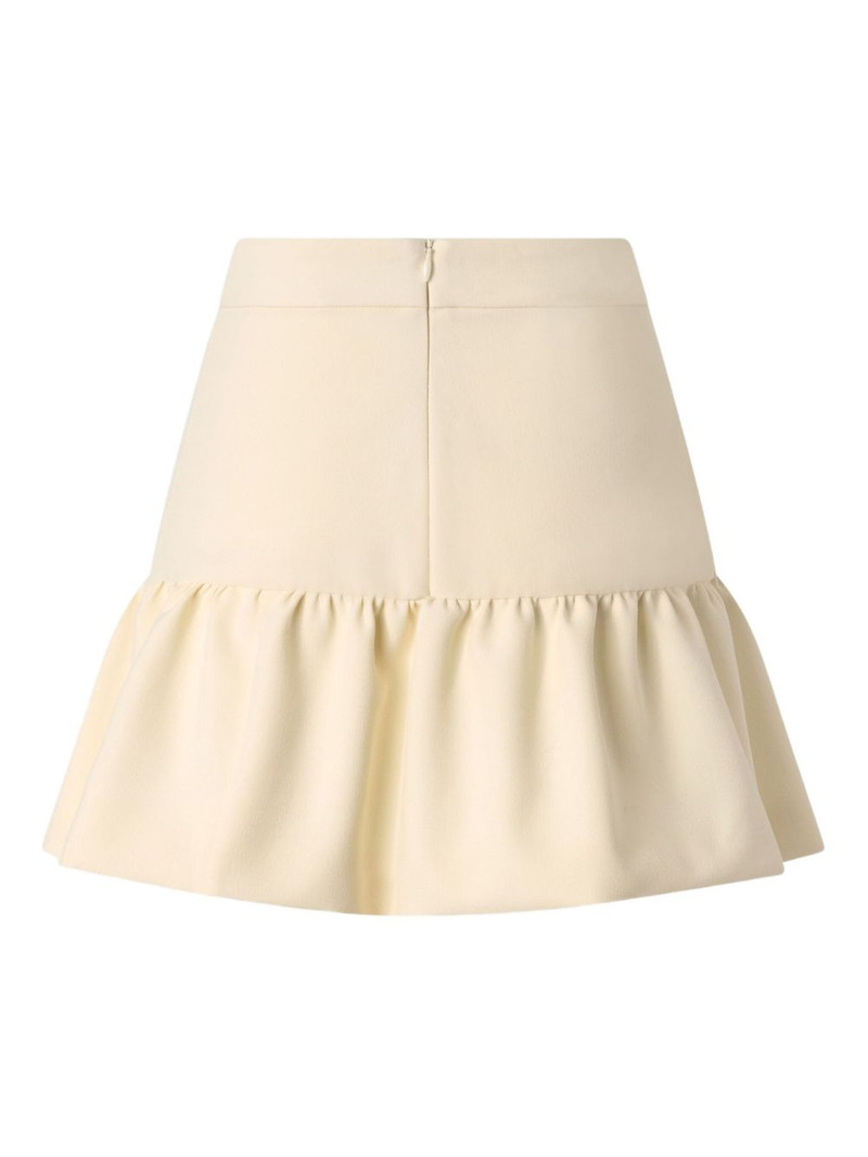 PINKO ruffled mini skirt outlook