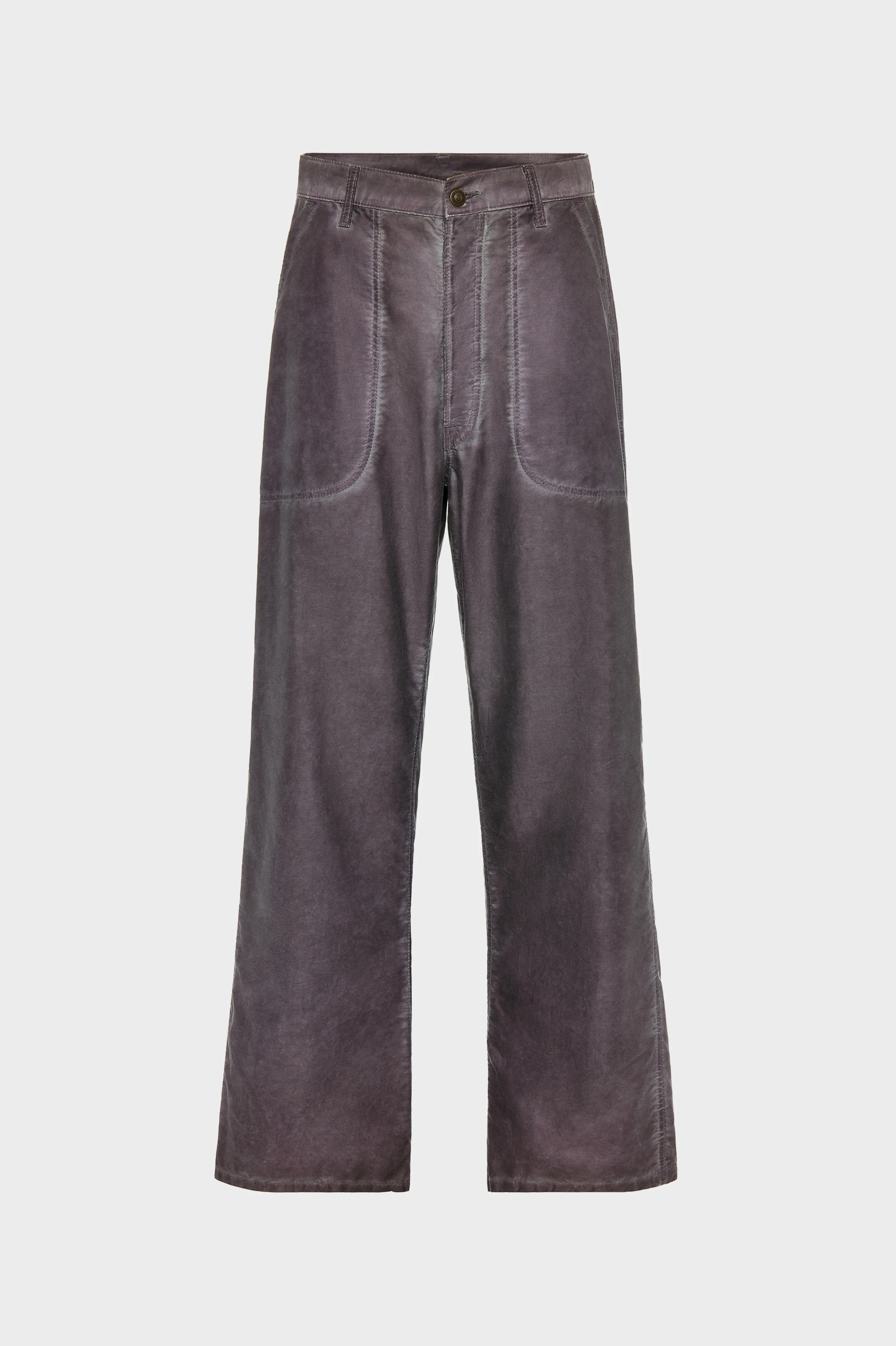 Double-Dyed Workwear Trousers - 1