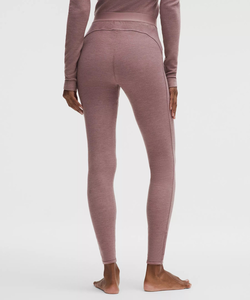 Waffle-Knit High-Rise Base Layer Tight 28" 3