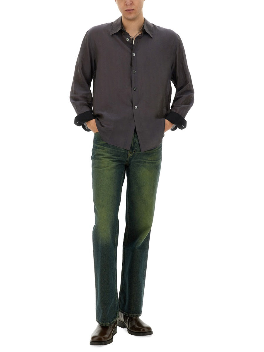Our Legacy Men Straight Leg Jeans - 2