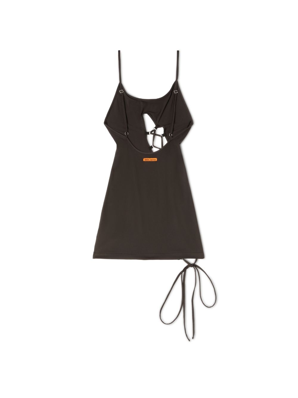 Lace-Up Stretch Minidress - 6
