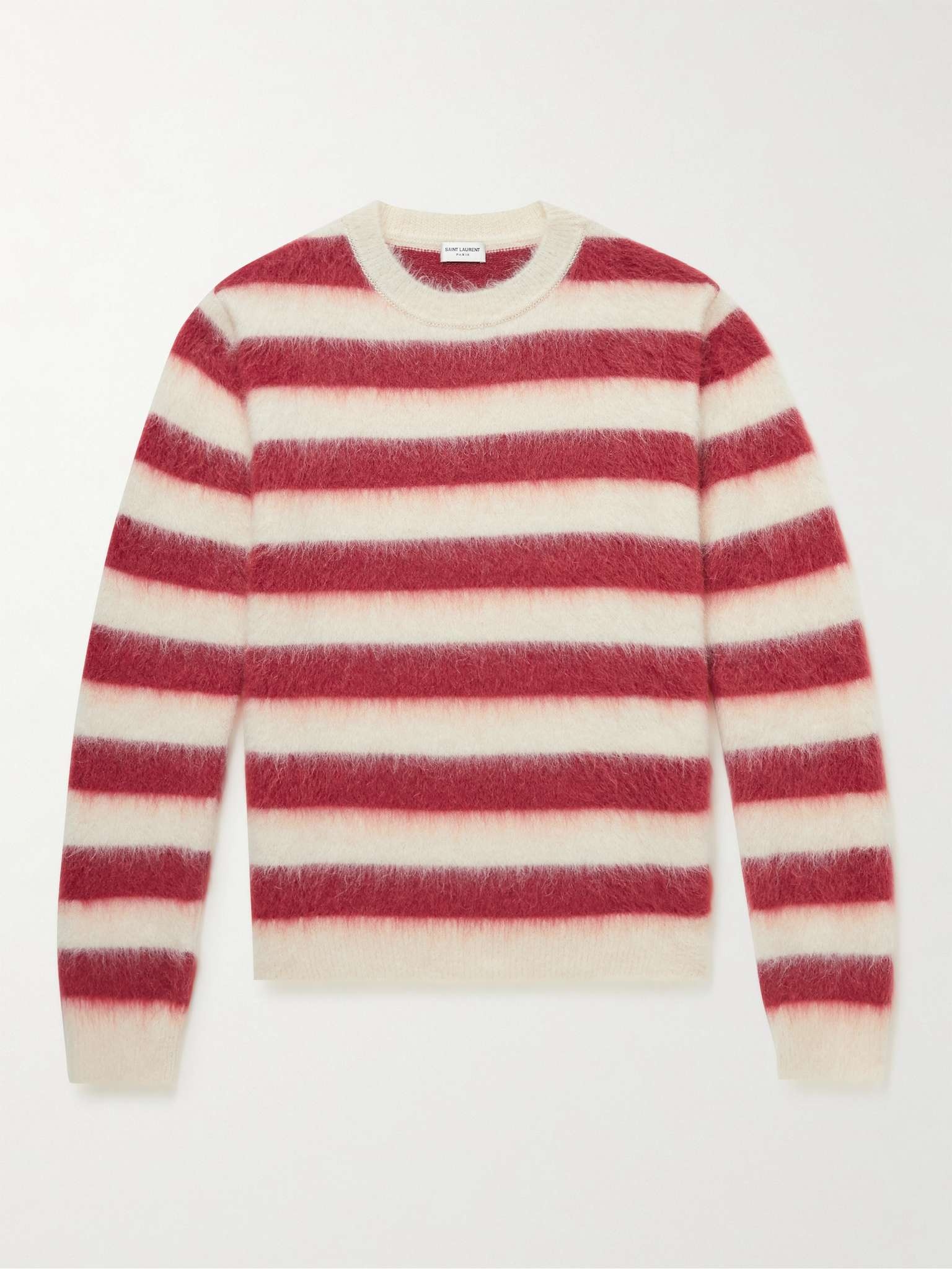 Striped Knitted Sweater - 1