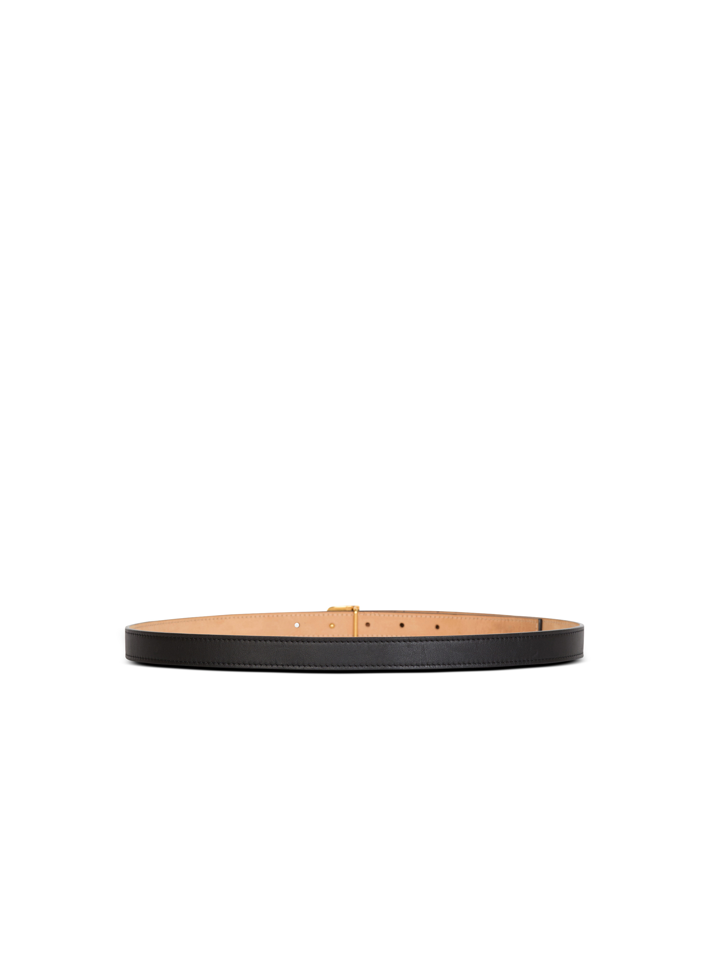 Thin calfskin B-Belt - 3