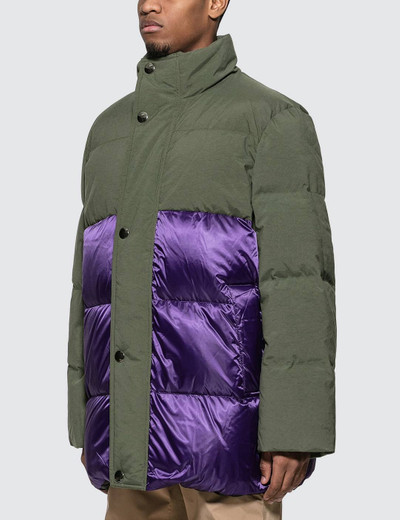 Acne Studios Contrast Panel Down Coat outlook