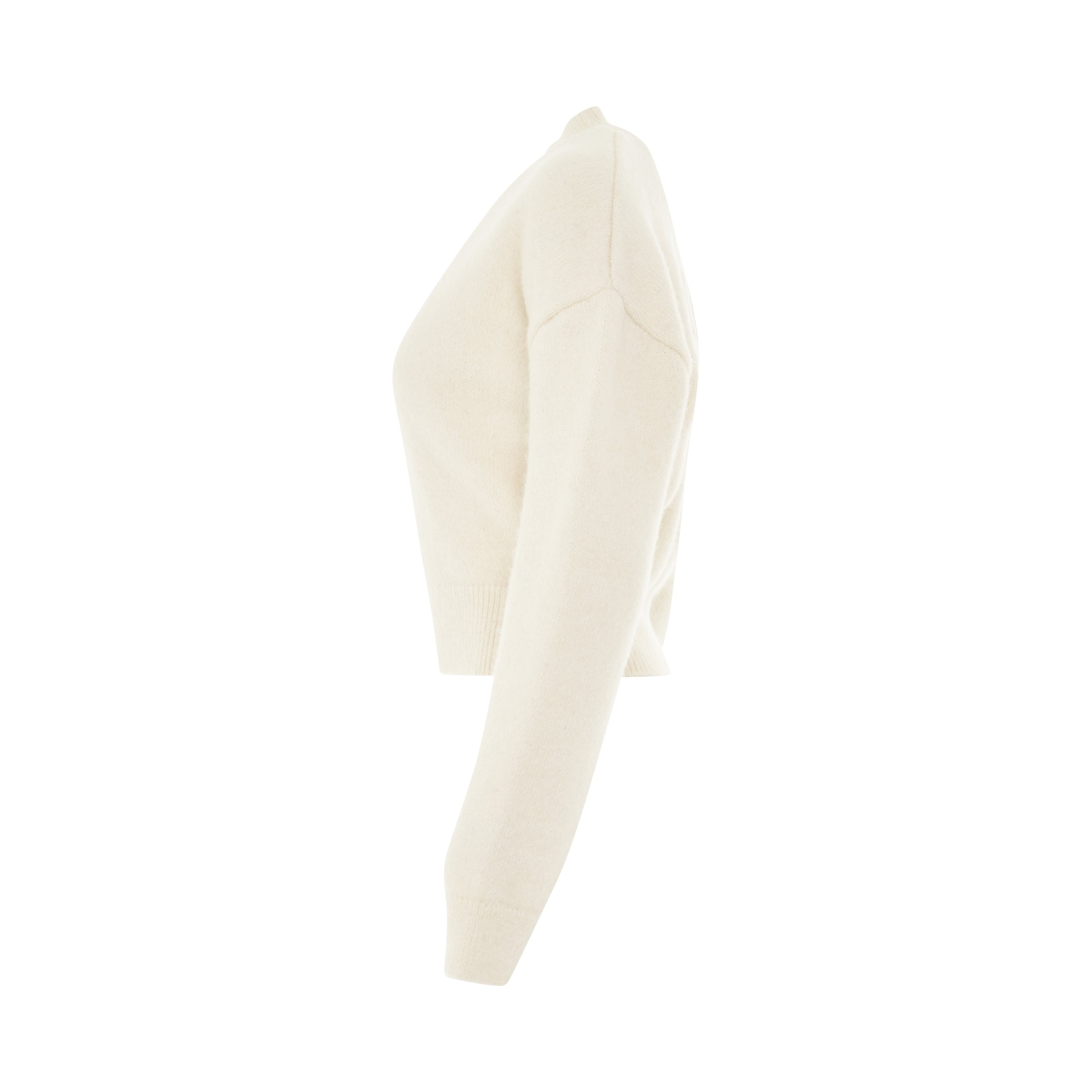 La Maille Jacquemus Sweater in Light Beige - 3